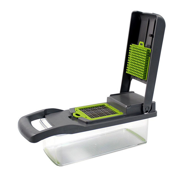 Hachoir Multifonction 12 en 1 - Coupez, Tranchez et râpez en un clin d'œil